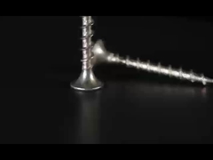 A2 Assemblage rapide de vis en acier inoxydable / tête de trompette